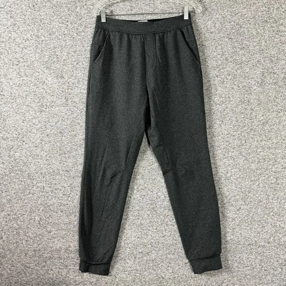 Lululemon Men's Size Small Gray Nylon Athletic Intent Jogger Pants